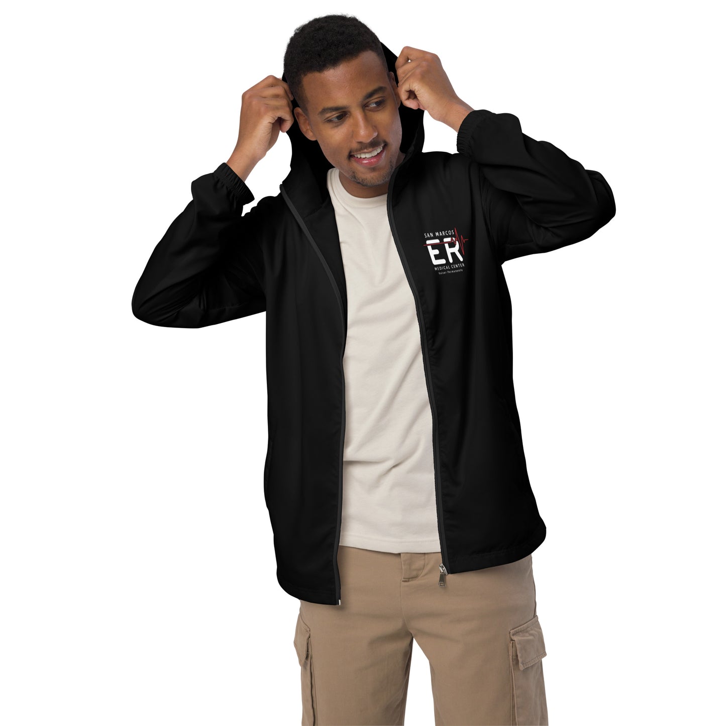 San Marcos Medical Center Emergency Dept Unisex Windbreaker Jacket