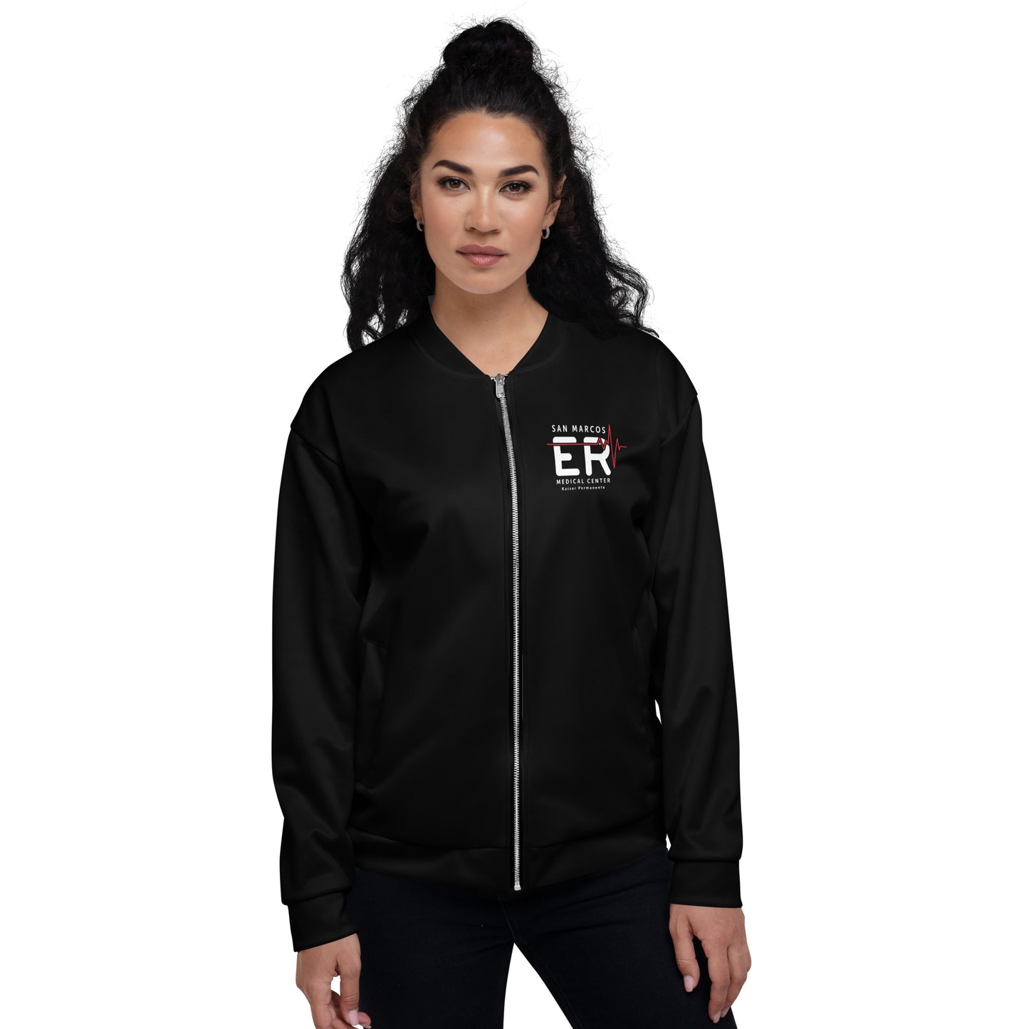 San Marcos Medical Center Emergency Dept Unisex Bomber Jacket