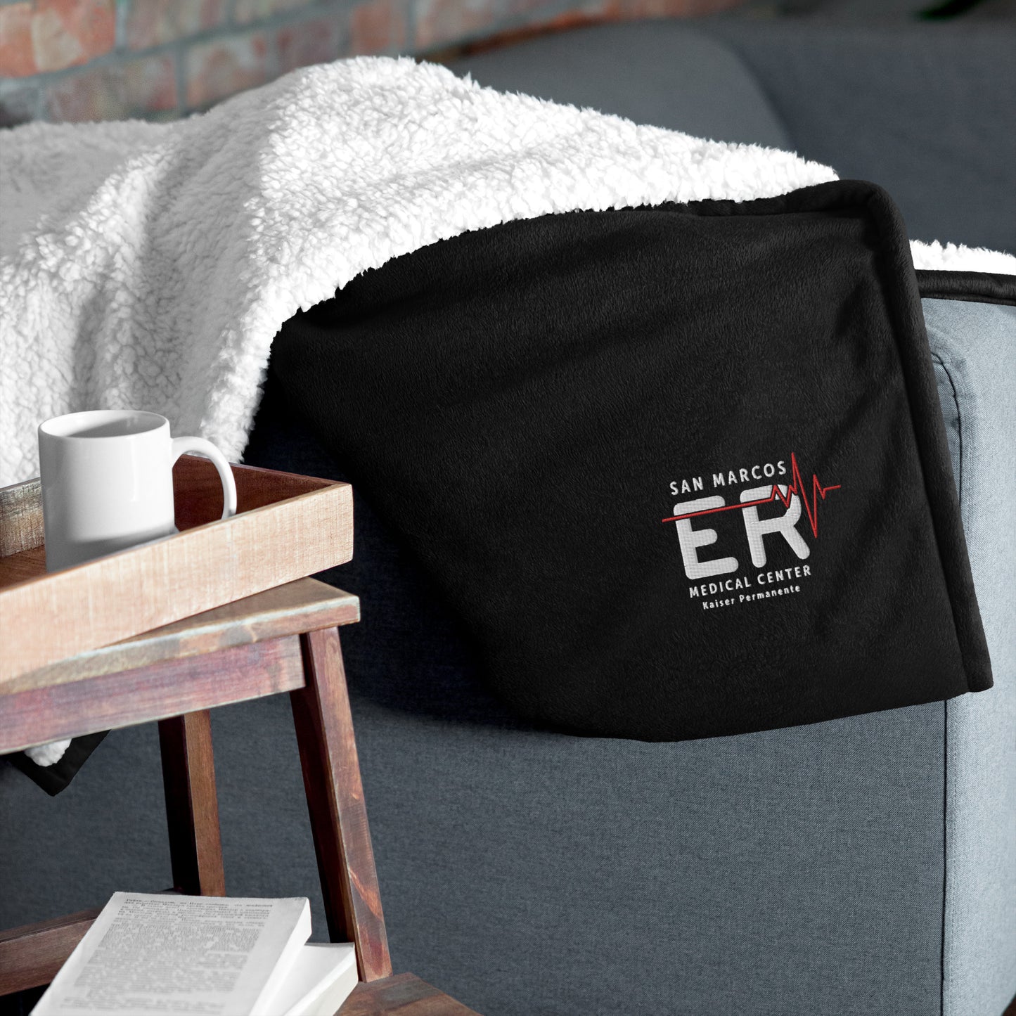 San Marcos Medical Center Emergency Dept Sherpa Blanket