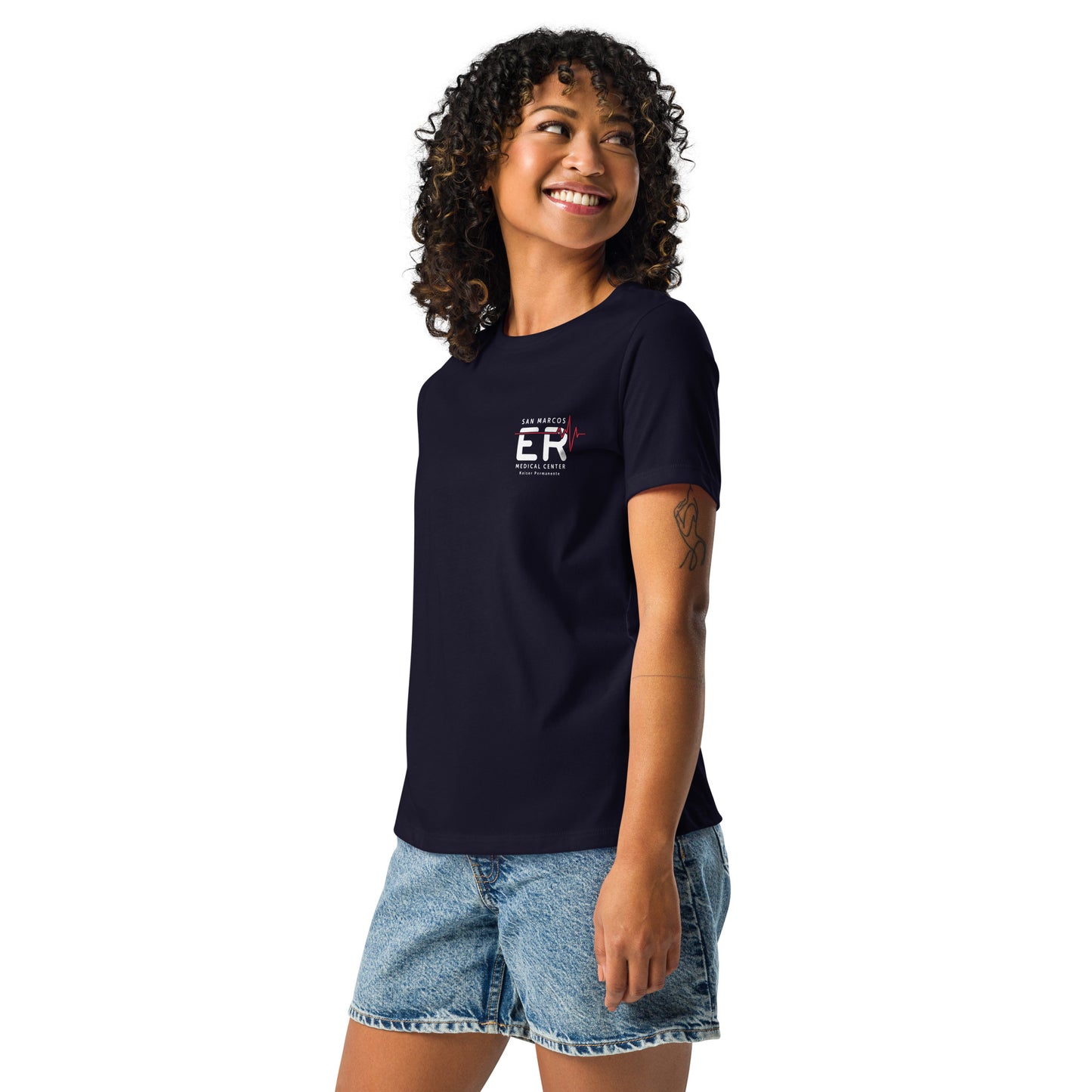 San Marcos Medical Center Emergency Dept Women's Relaxed T-Shirt