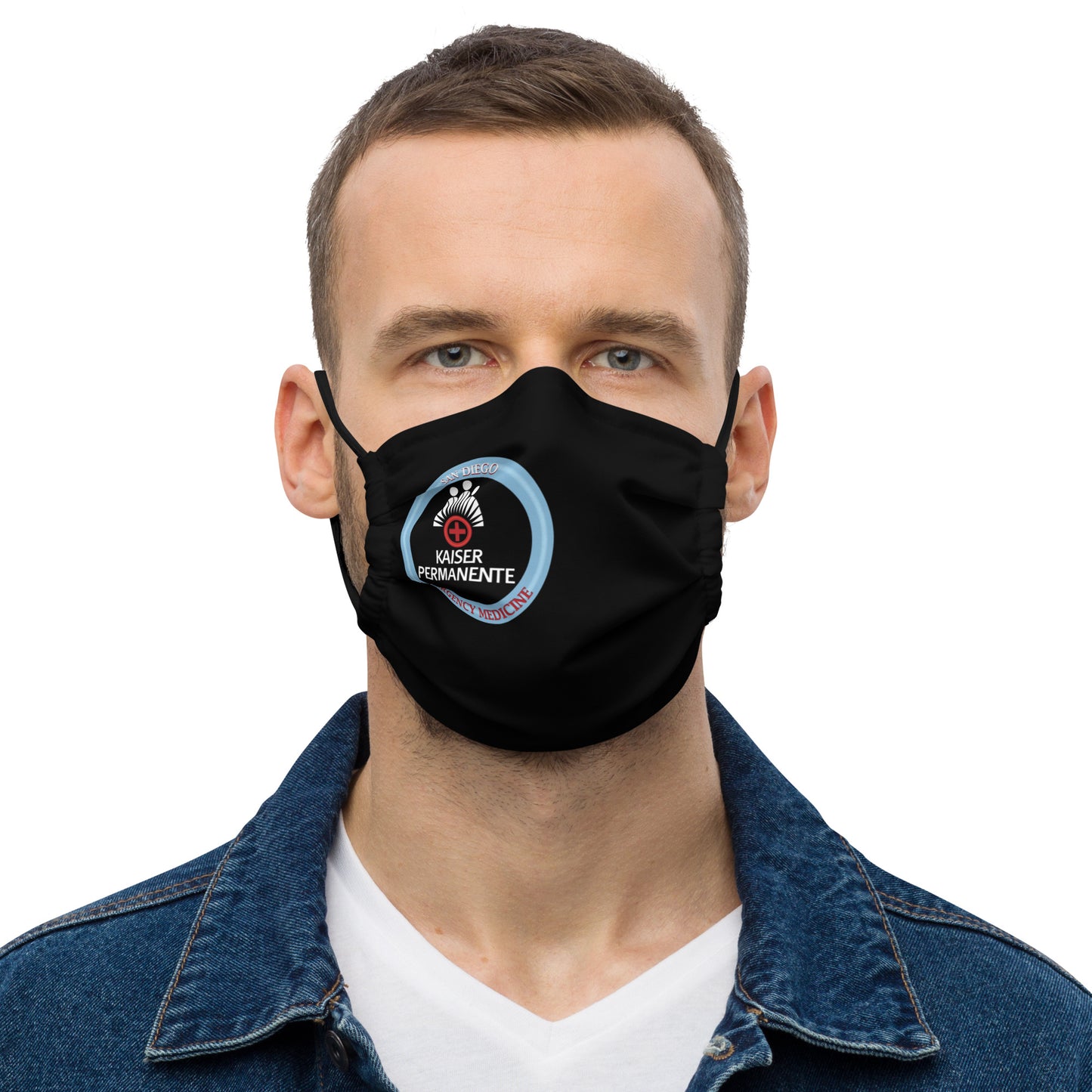 San Diego Emergency Medicine Premium Face Mask - Black