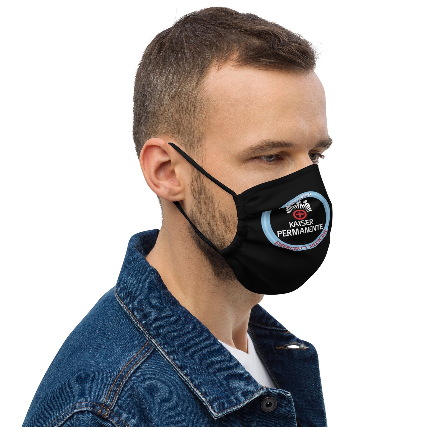 San Diego Emergency Medicine Premium Face Mask - Black