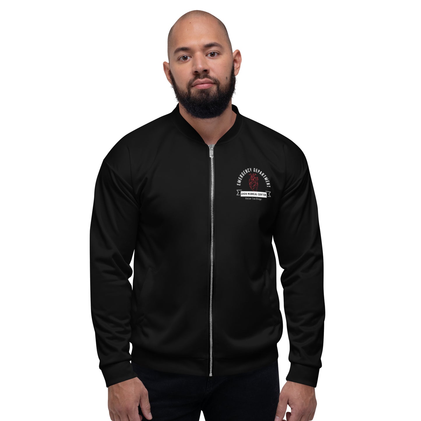 Zion Medical Center Emergency Dept Unisex Bomber Jacket