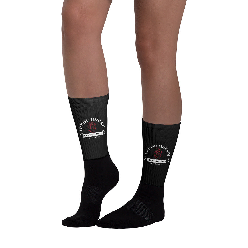 Zion Medical Center Emergency Medicine Custom Unisex Socks