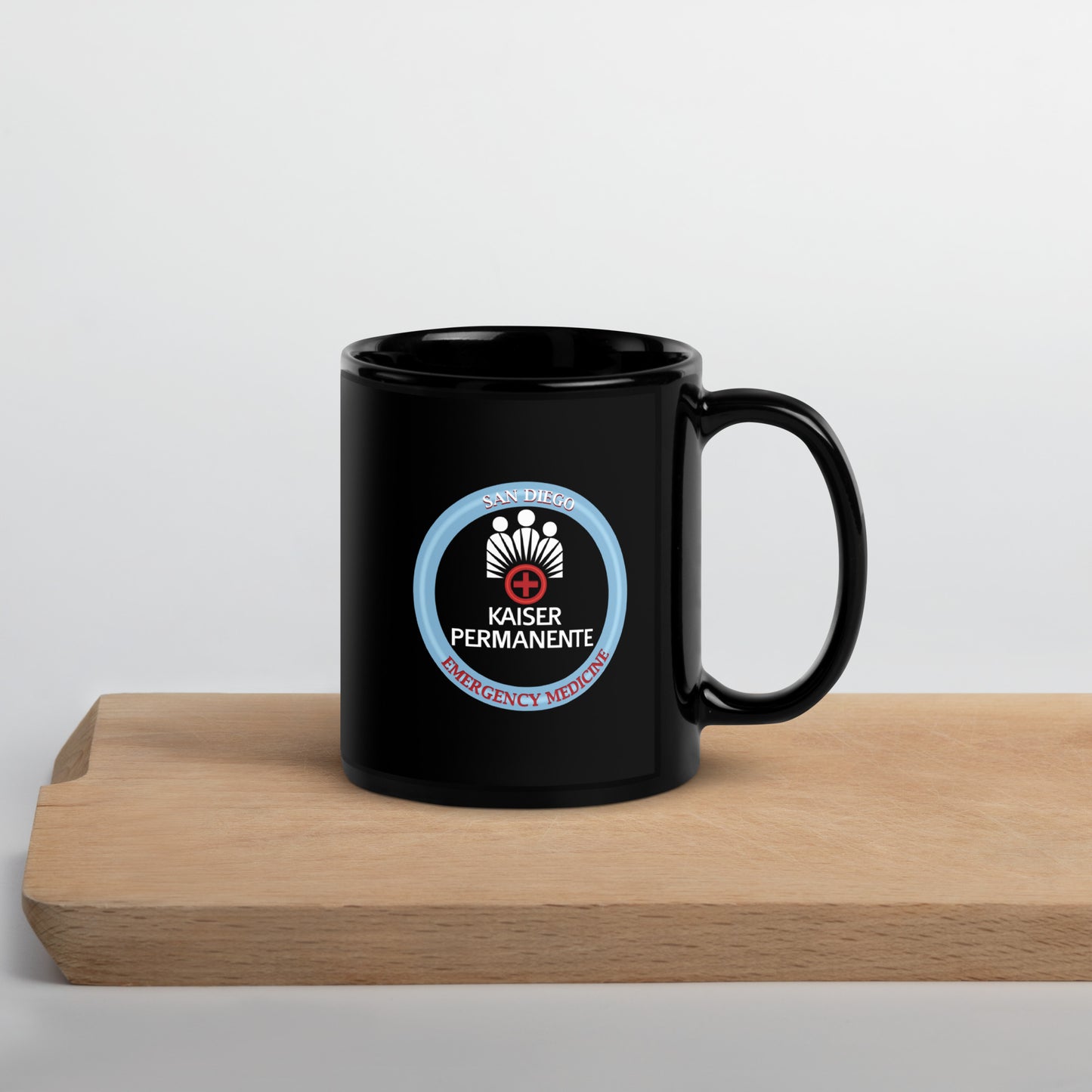 San Deigo Emergency Medicine Black Glossy Mug