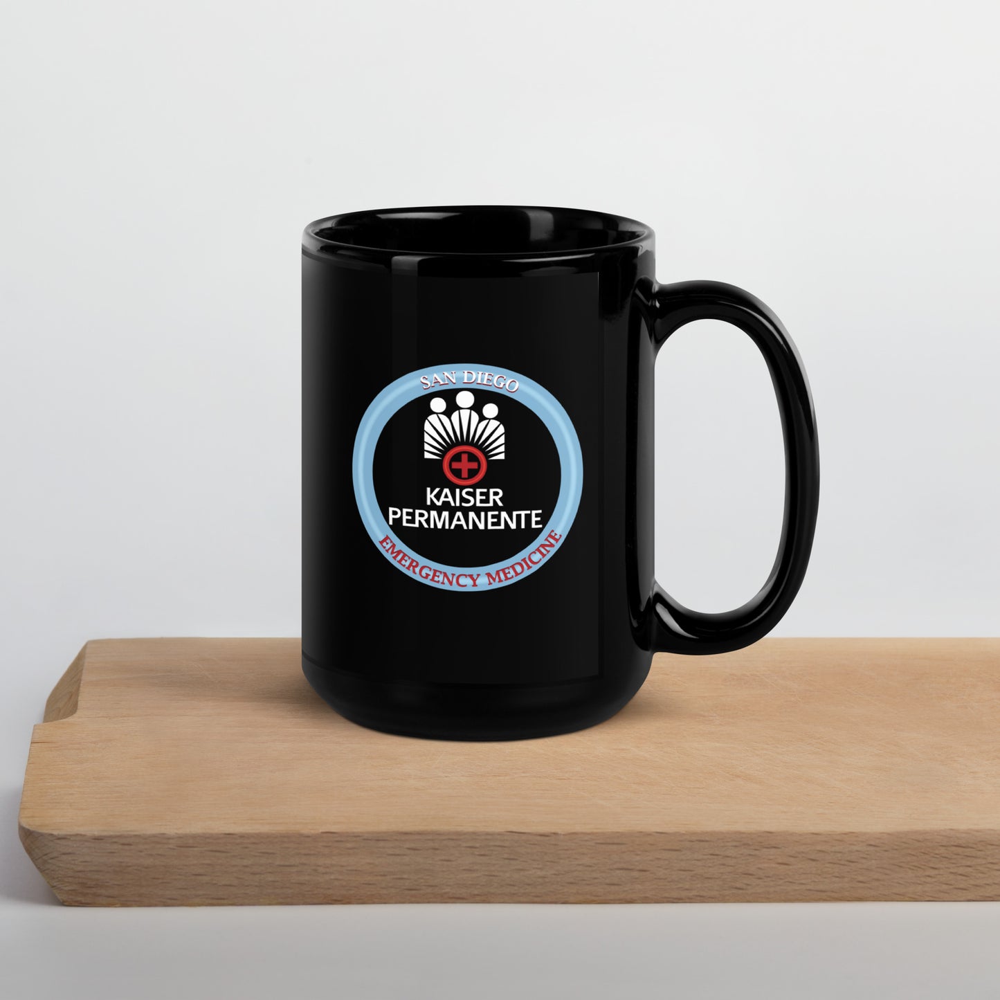 San Deigo Emergency Medicine Black Glossy Mug