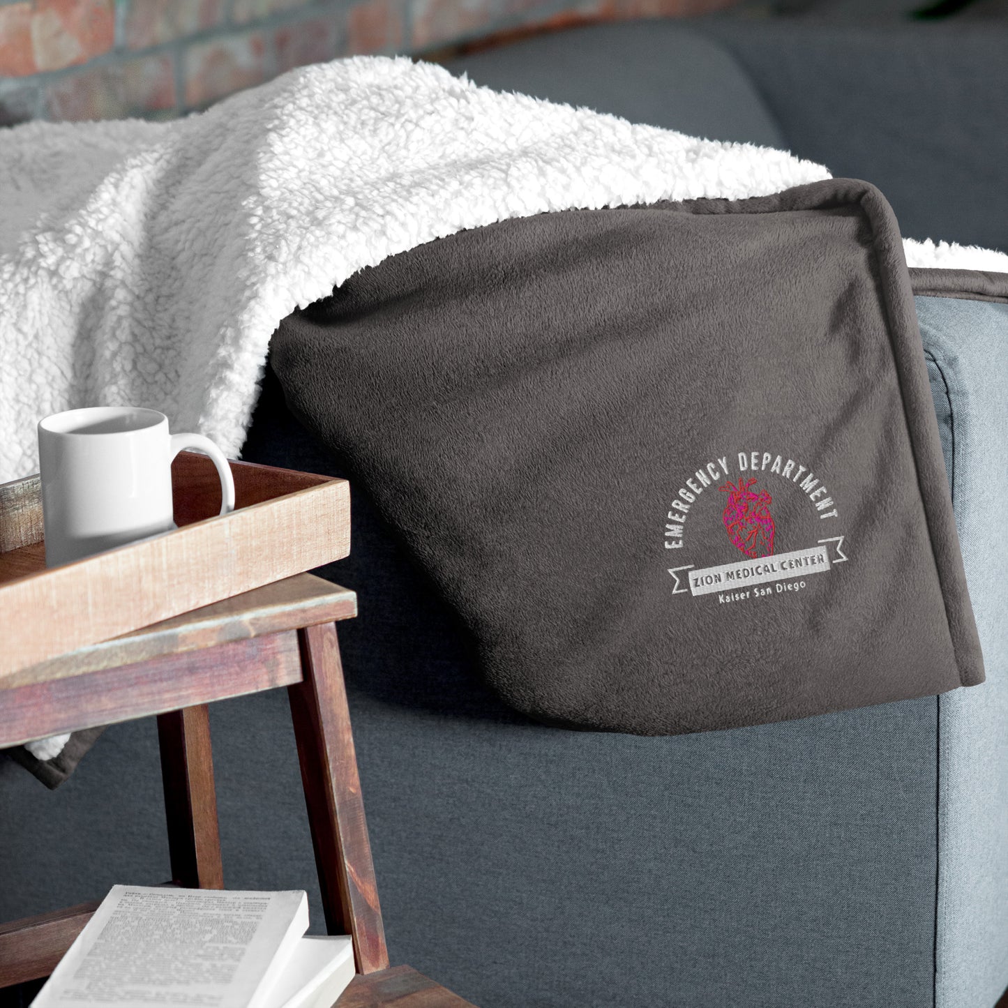 Zion Medical Center Emergency Dept Sherpa Blanket