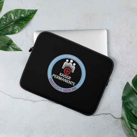 San Diego Emergency Medicine Laptop Sleeve - Black