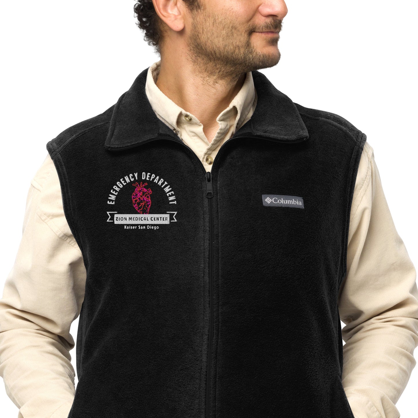 Zion Medical Center Men’s Columbia Fleece Vest