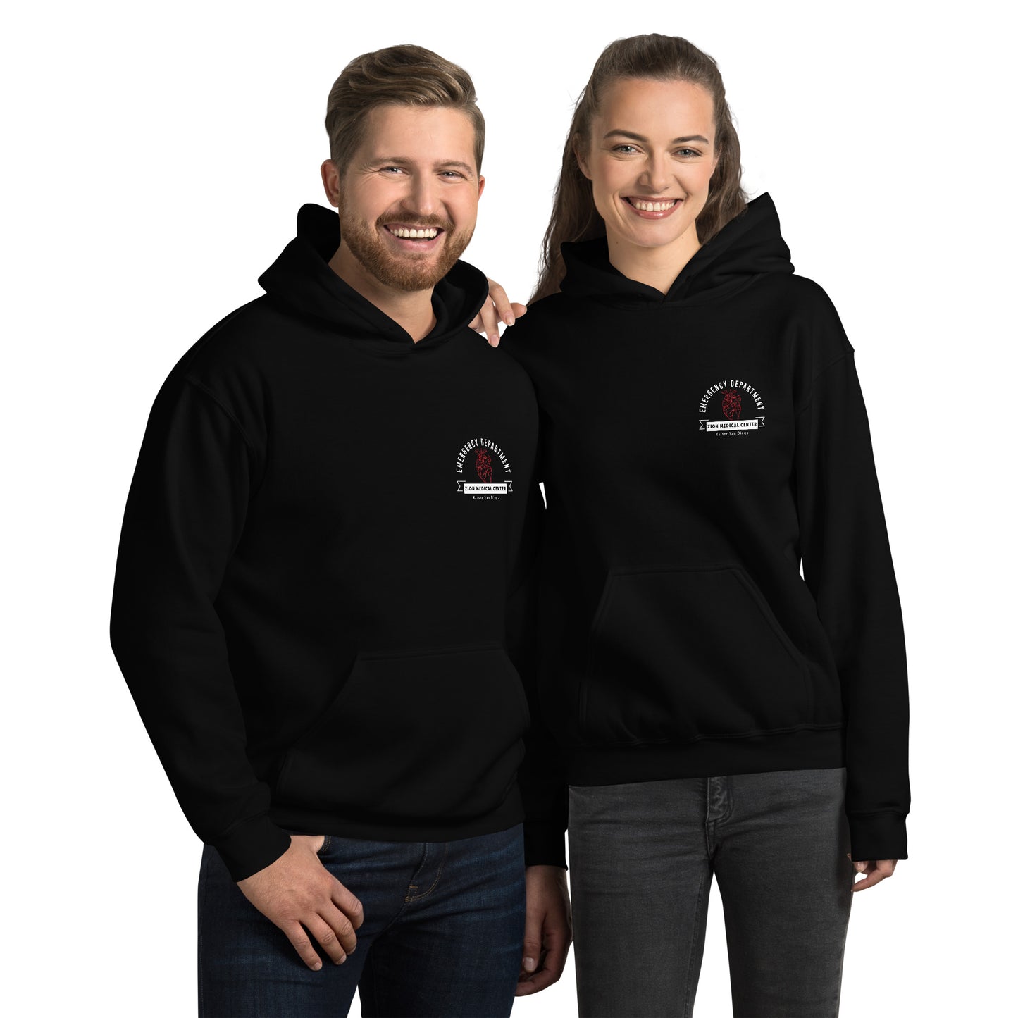 Zion Medical Center Emergency Dept Unisex Hoodie