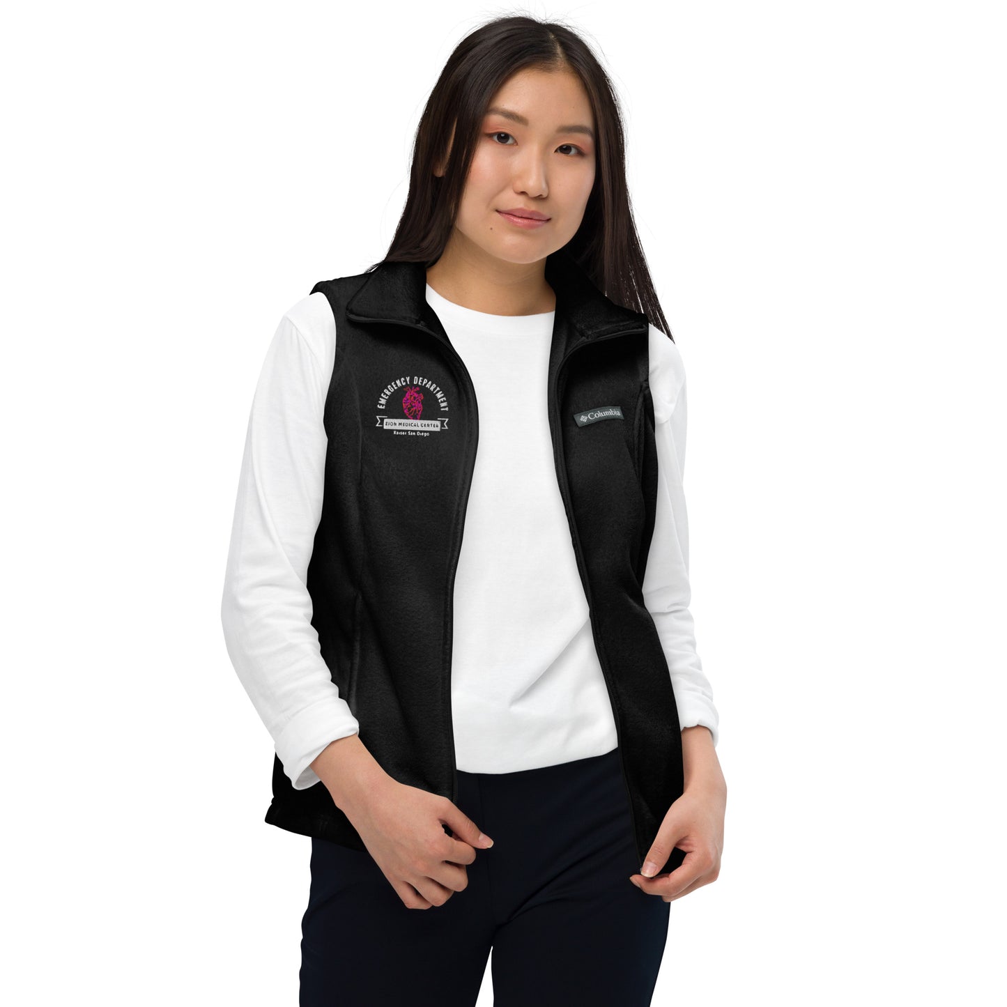 Zion Medical Center Women’s Columbia Fleece Vest